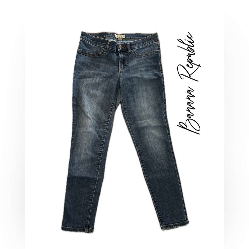 Banana Republic Women's Dark Wash Skinny Jeans